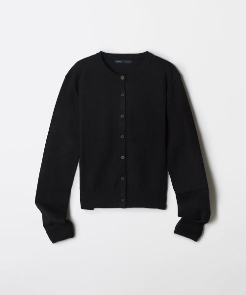 [Soft YAN] Round Neck Cardigan_SPCKF49W01