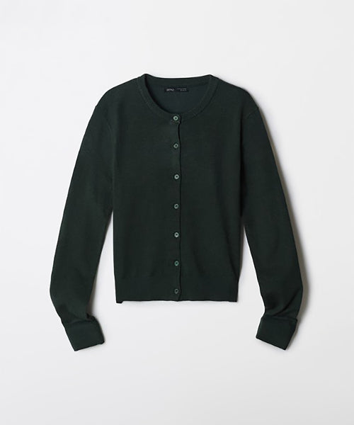[Soft YAN] Round Neck Cardigan_SPCKF49W01