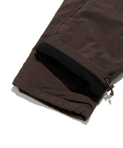Winter fleece lined pants brown