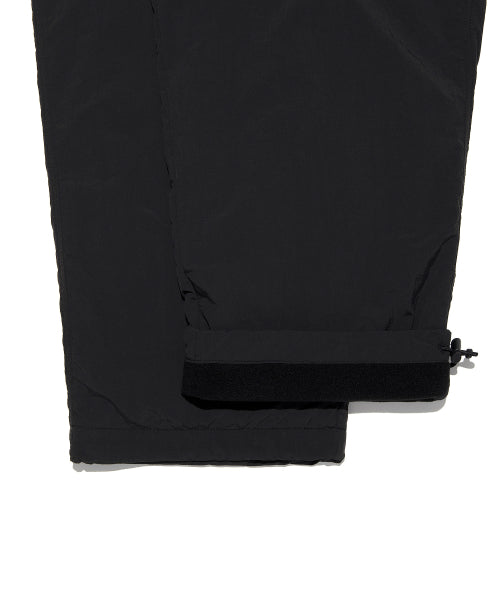 Winter fleece lined pants black