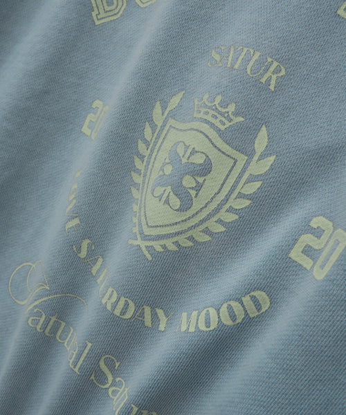 Bon Voyage Dyed Sweatshirt Sky Blue