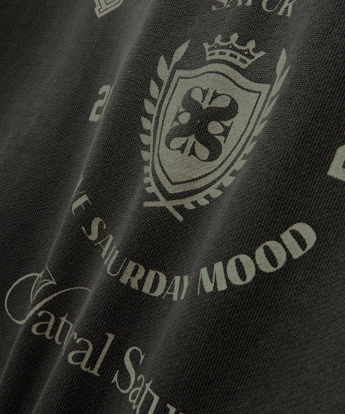 Bon Voyage Dyed Sweatshirt Charcoal