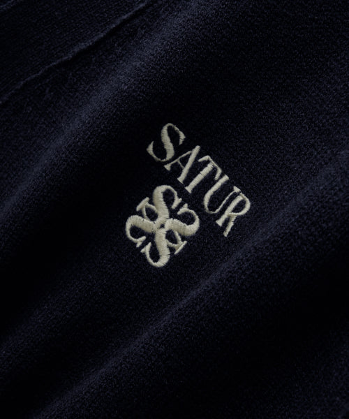 Outline Basic V-Neck Cardigan Navy