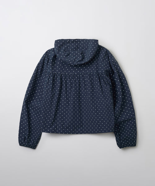 Women Dot Windbreaker_SPJF49G30