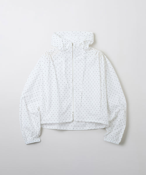 Women Dot Windbreaker_SPJF49G30
