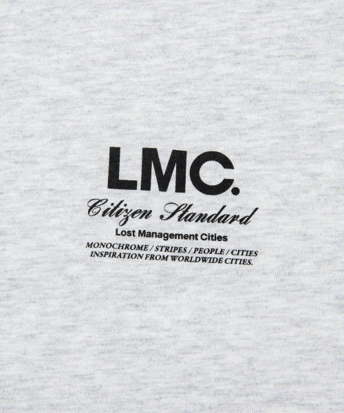 CLAY RABBIT LONG SLV TEE light heather gray