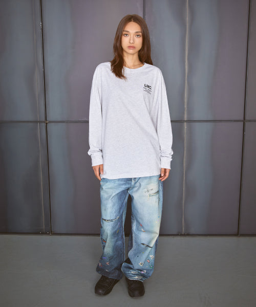 CLAY RABBIT LONG SLV TEE black