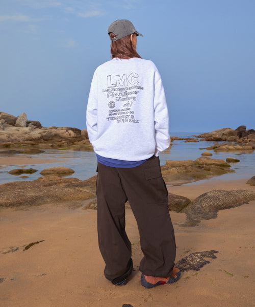WIDE CARGO PANTS brown