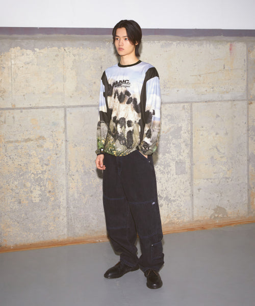 TECHNOLOGIES AOP LONG SLV JERSEY gray