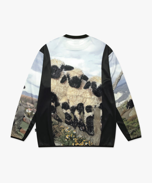 TECHNOLOGIES AOP LONG SLV JERSEY gray