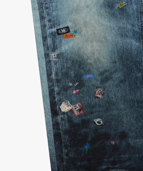 TROMPE L OEIL PANTS multi