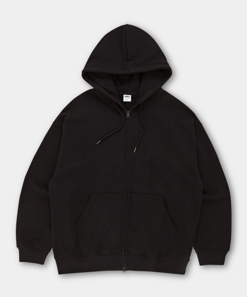 [French Terry] 2-WAY Hooded Zip-Up_SPMZF4TC02