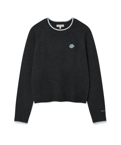 Women's Lily and Pen Color Pullover Gray
