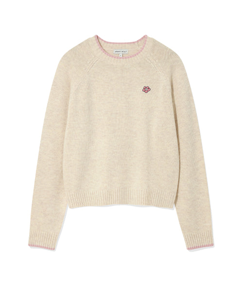 Women's Lily and Pen Color Pullover Oatmeal
