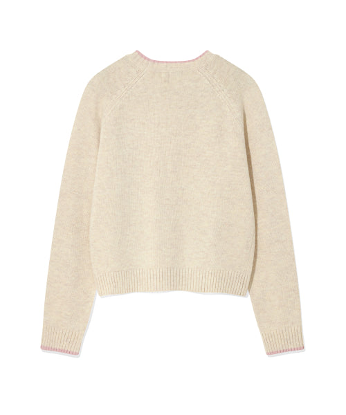 Women's Lily and Pen Color Pullover Oatmeal