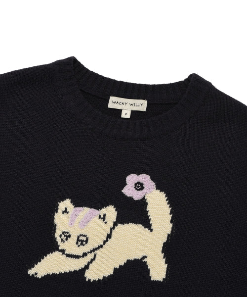 Maybe it's Women's Leo graphic. Pullover navy