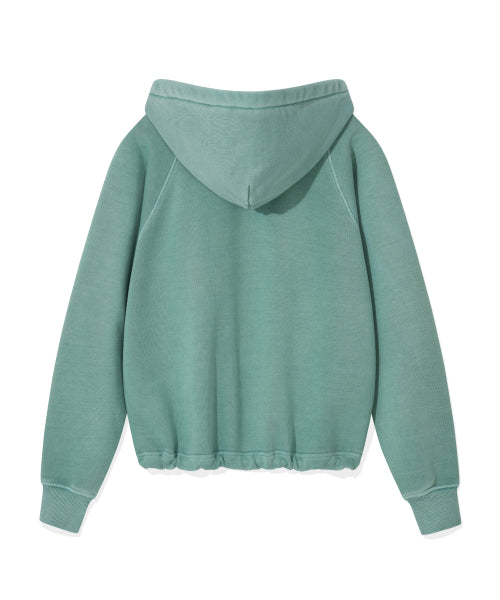 Women's Pigment Graphic Hoodie Green