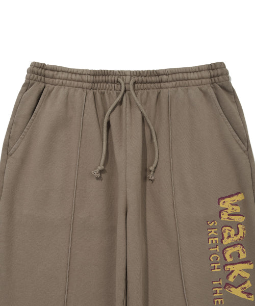 Pigment Type Sweat Pants Khaki