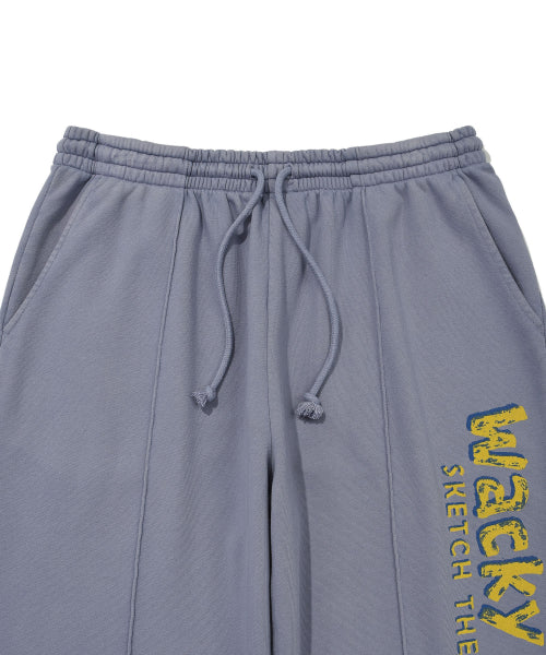 Pigment Type Sweat Pants Blue
