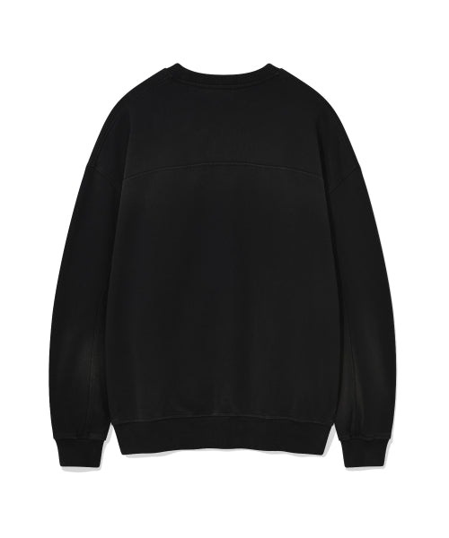 Washing Kiki Graphic Sweatshirt Charcoal