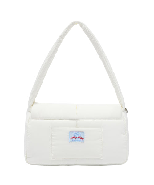 Lily Medium Padded Bag Ivory