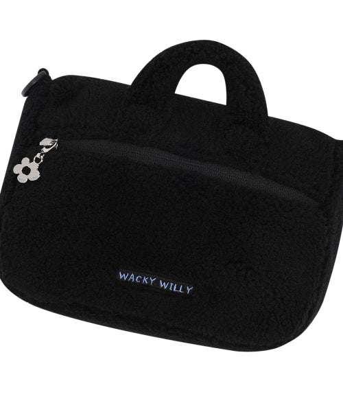 Women's Lily Fleece Back Black