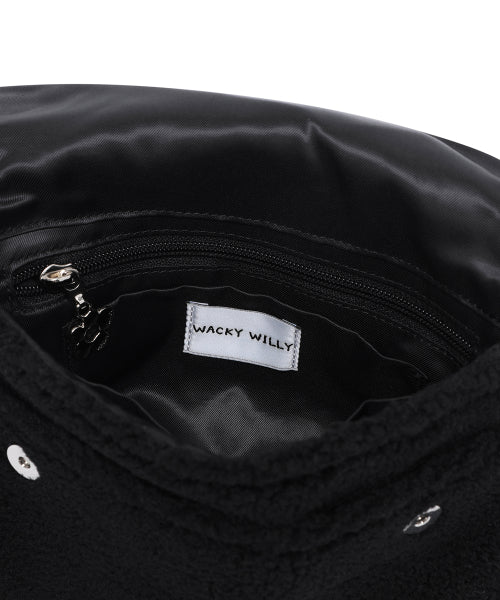 Women's Lily Fleece Back Black