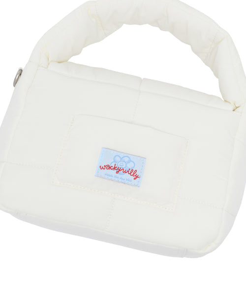 Lily Small Padded Bag Ivory