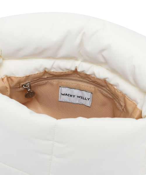 Lily Small Padded Bag Ivory