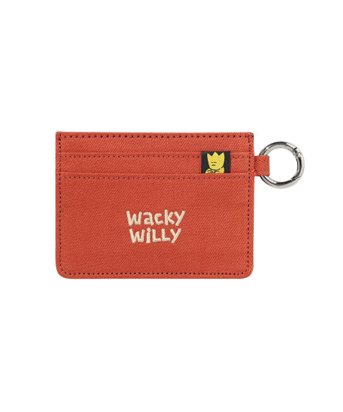 Kiki Wappen card wallet red