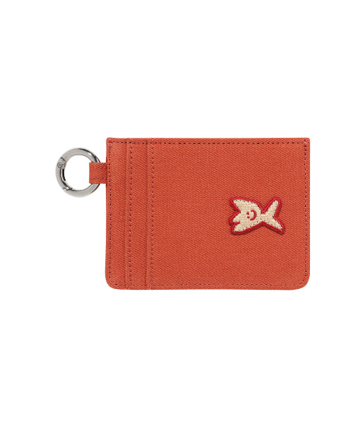 Kiki Wappen card wallet red