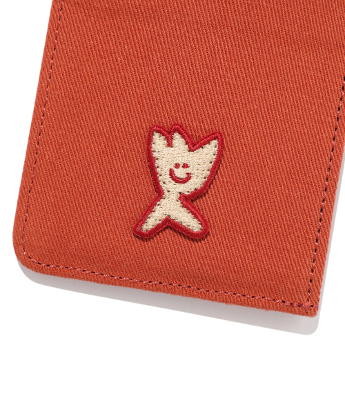 Kiki Wappen card wallet red
