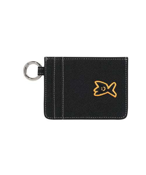 Kiki Wappen card wallet black