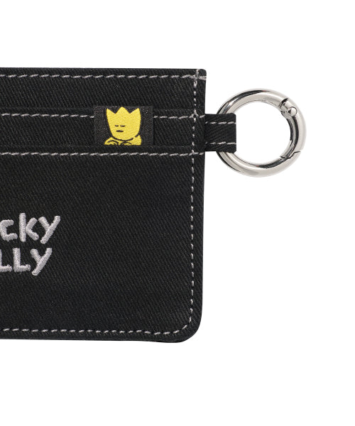 Kiki Wappen card wallet black