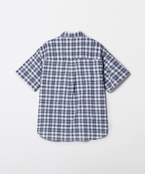 Checkered Short-Sleeved Shirt_SPYCF49C51