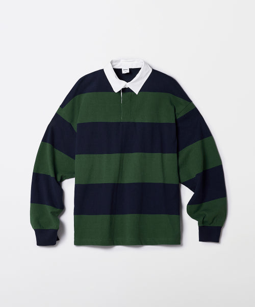 [Natural Cotton] Rugby Stripe Long Sleeve T-shirt_SPLSF49C02
