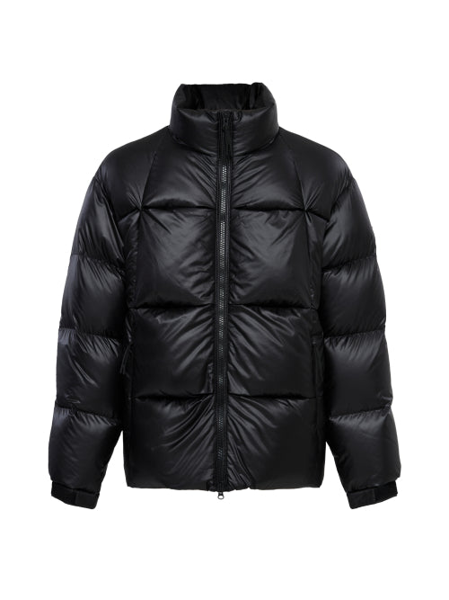 ADDON (Ed-on) Men's Art Puffer Down Jacket_Black
