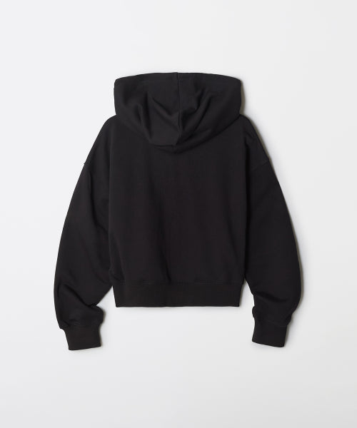 [French Terry] Women 2-WAY Hood Zip-Up_SPMZF49G01