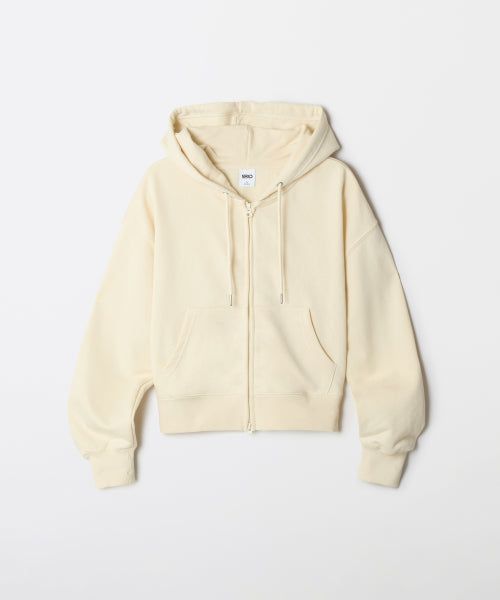 [French Terry] Women 2-WAY Hood Zip-Up_SPMZF49G01