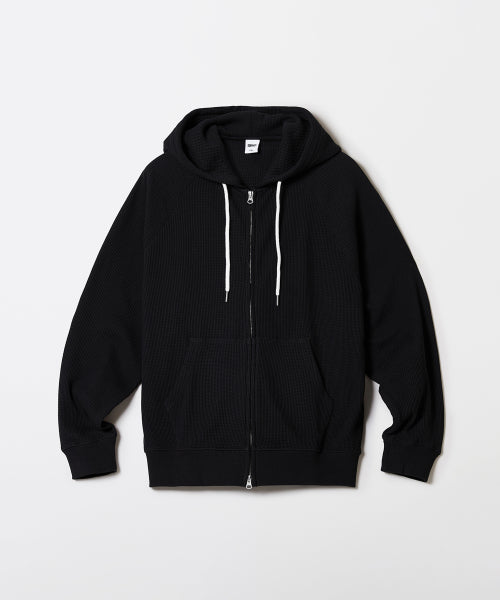 Waffle Hood Zip-Up_SPMZF49C31