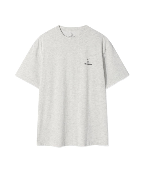[25FW] 3PACK Signature Short-Sleeved T-shirt Black/White/Gray