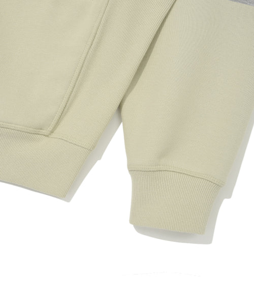 Kiki Logo V-neck Cardigan Light Khaki