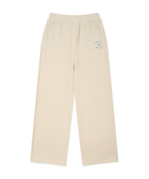 Women's Velvet Corduroy Pants Cream