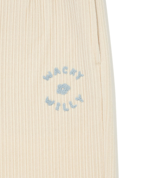 Women's Velvet Corduroy Pants Cream