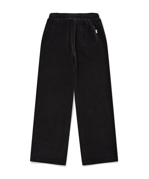 Women's Velvet Corduroy Pants Charcoal