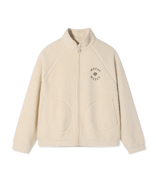Women's Searing Zip-Up Blouson Cream