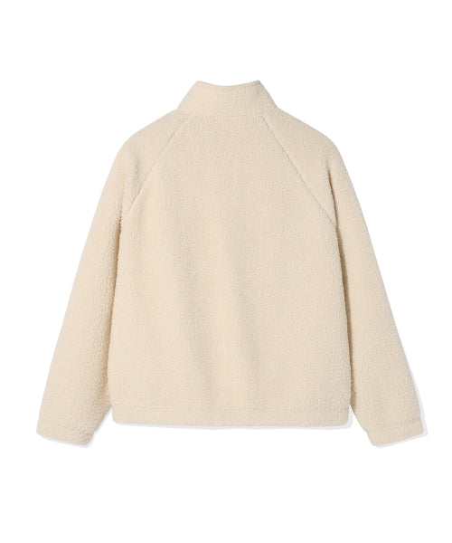 Women's Searing Zip-Up Blouson Cream