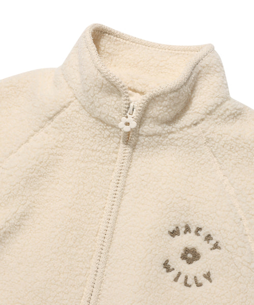 Women's Searing Zip-Up Blouson Cream