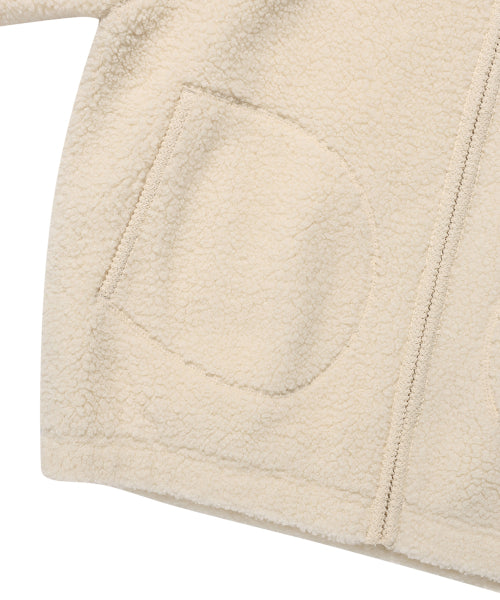 Women's Searing Zip-Up Blouson Cream