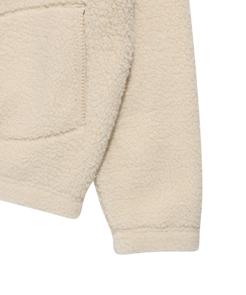 Women's Searing Zip-Up Blouson Cream